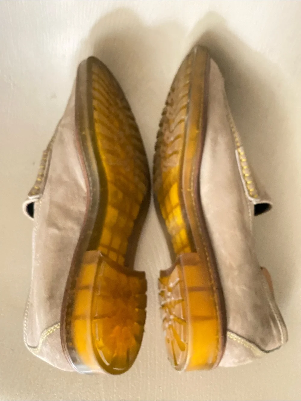 Donald J. Pliner Hanif Wx Gray suede Loafer Moc Toe men 11 m